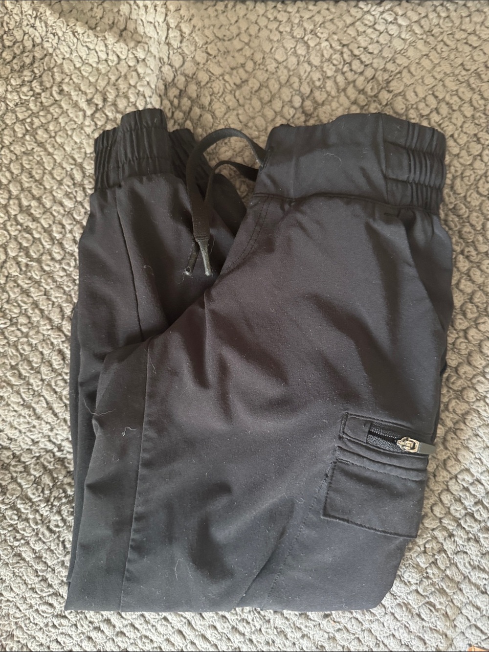 all in motion Black Kids Cargo Joggers